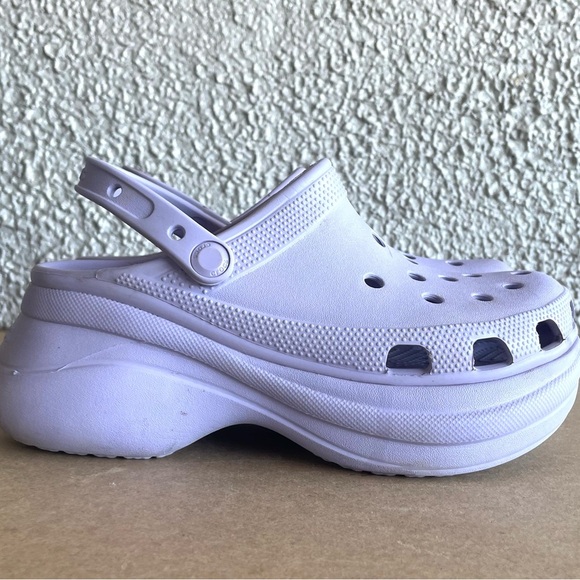 CROCS Shoes - Women's Platform Clogs - Lavender